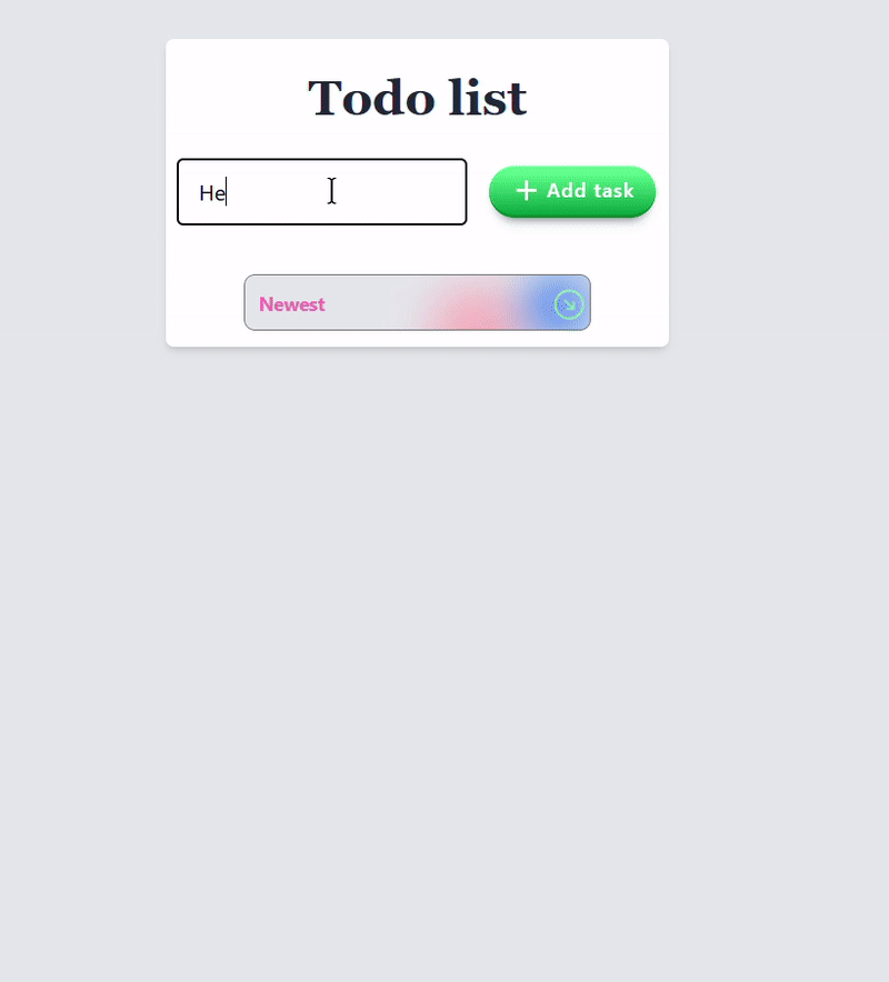 App To-do